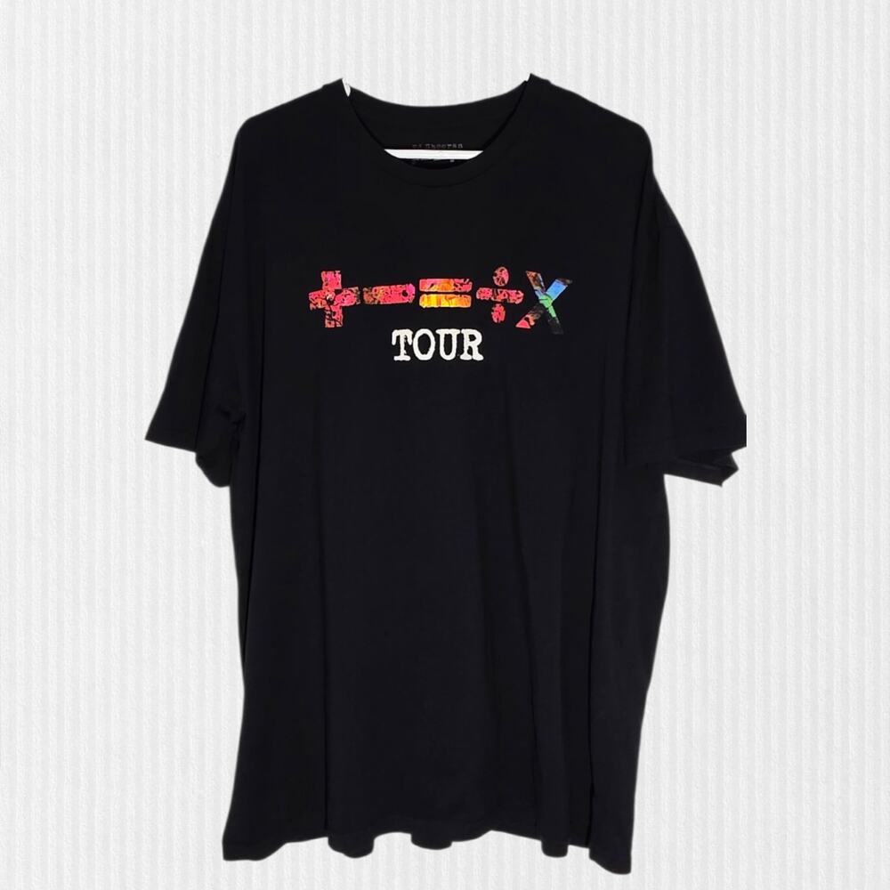 Ed Sheeran Mathematics Tour 2023 T-Shirt Arlington TX Size 3XL